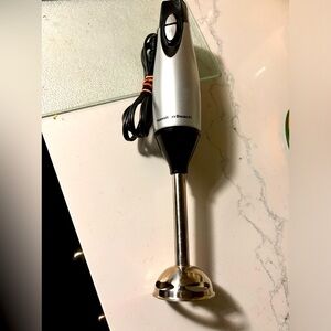 Hamilton Beach 2-Speed Hand Blender 59765 Kitchen Multi-Tool Clean EXC Cond.